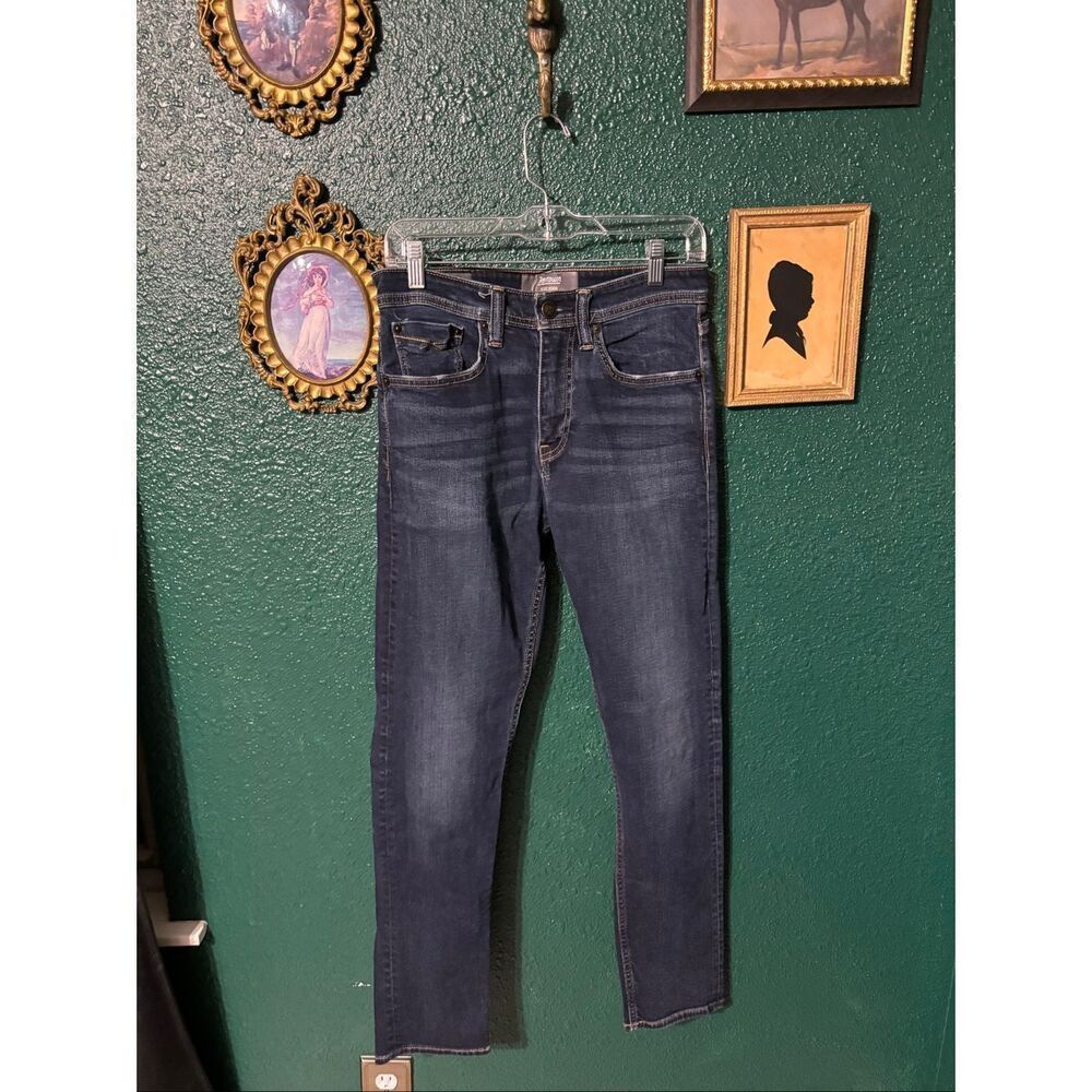 Revtown Men's Jeans Size 30x30 Decade Denim Taper Blue Stretch